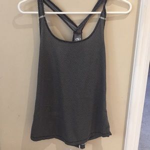 athletic dark gray top BRAND NEW